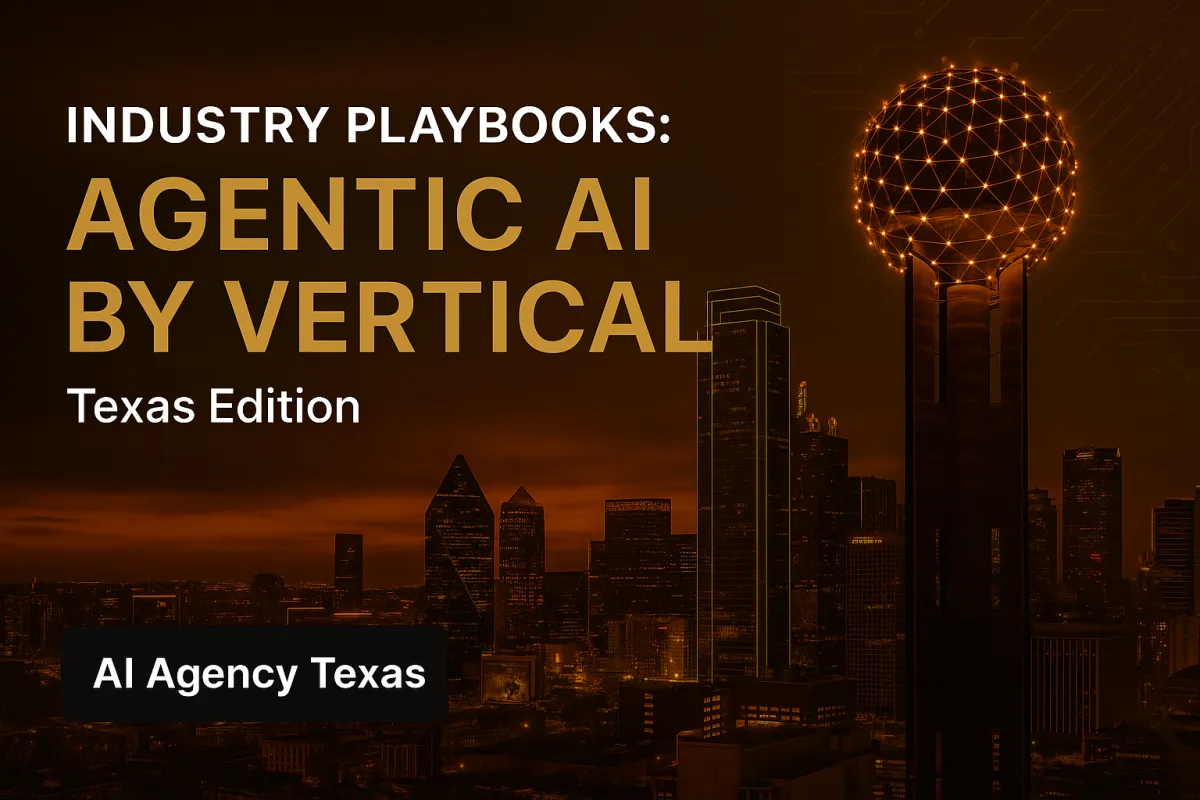 Industry Playbooks — Agentic AI by Vertical