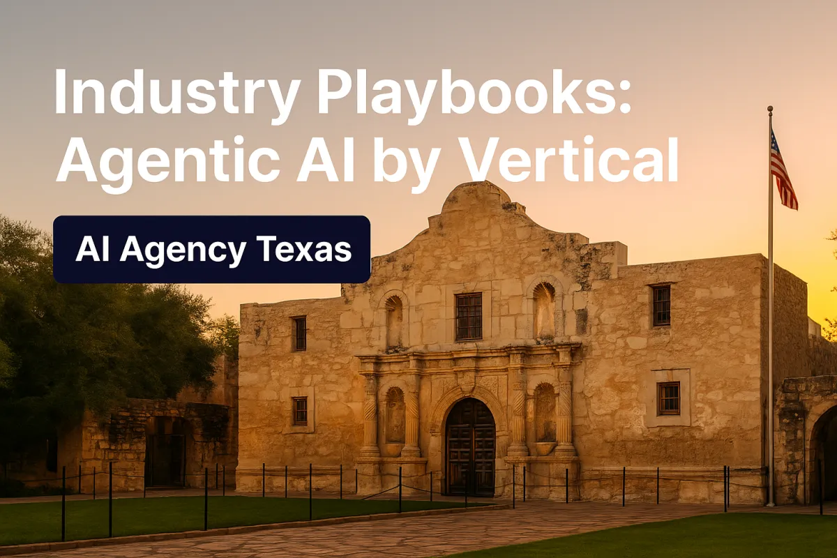 Industry Playbooks — Agentic AI by Vertical