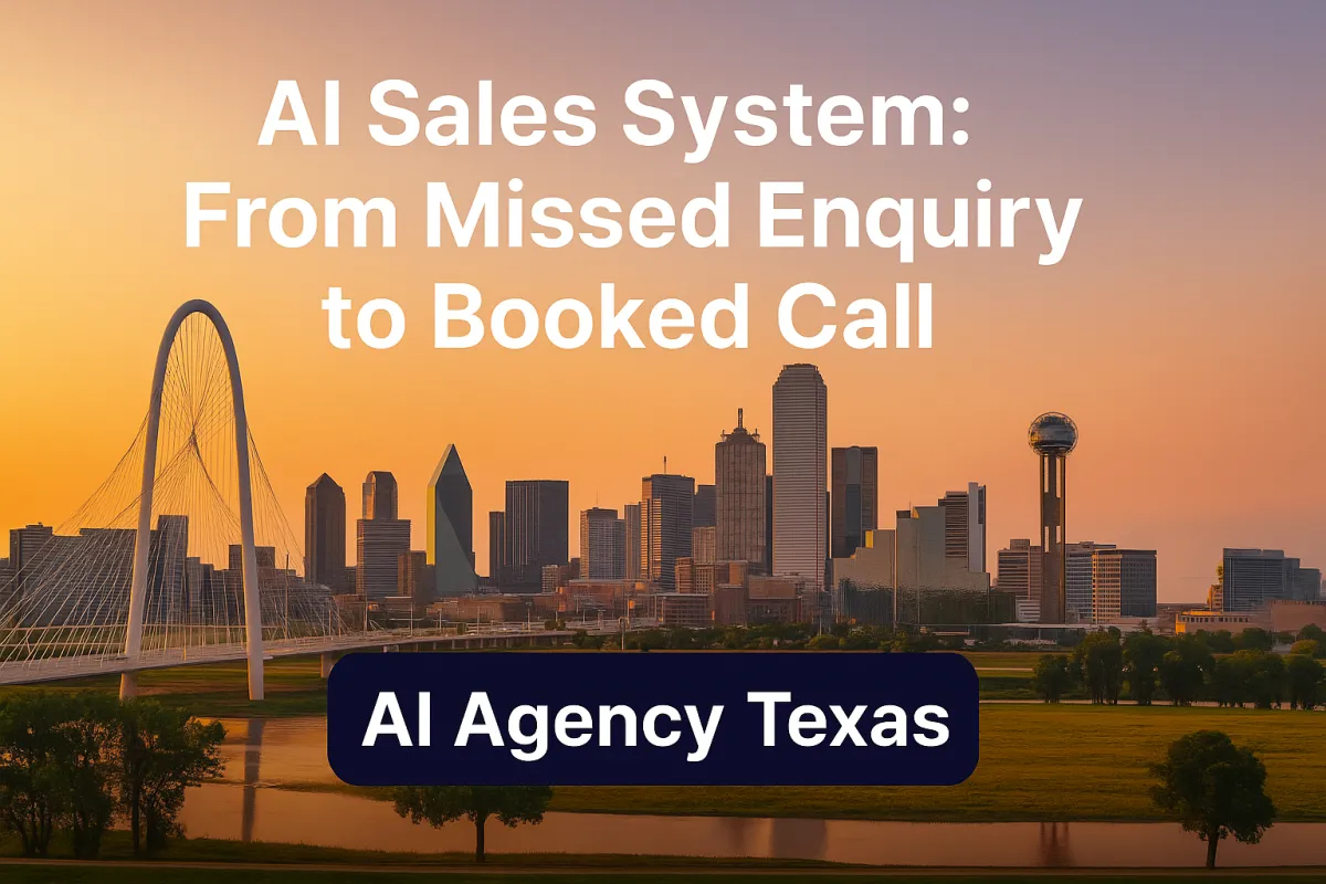 AI Sales System — From Missed Enquiry to Booked Call