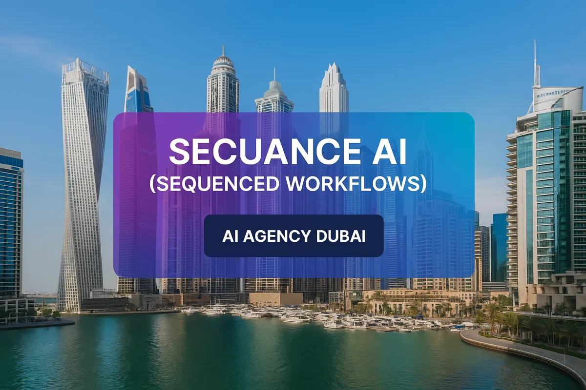 Secuance AI (Sequenced Workflows): Human-Like Automation for Smarter Business in Dubai