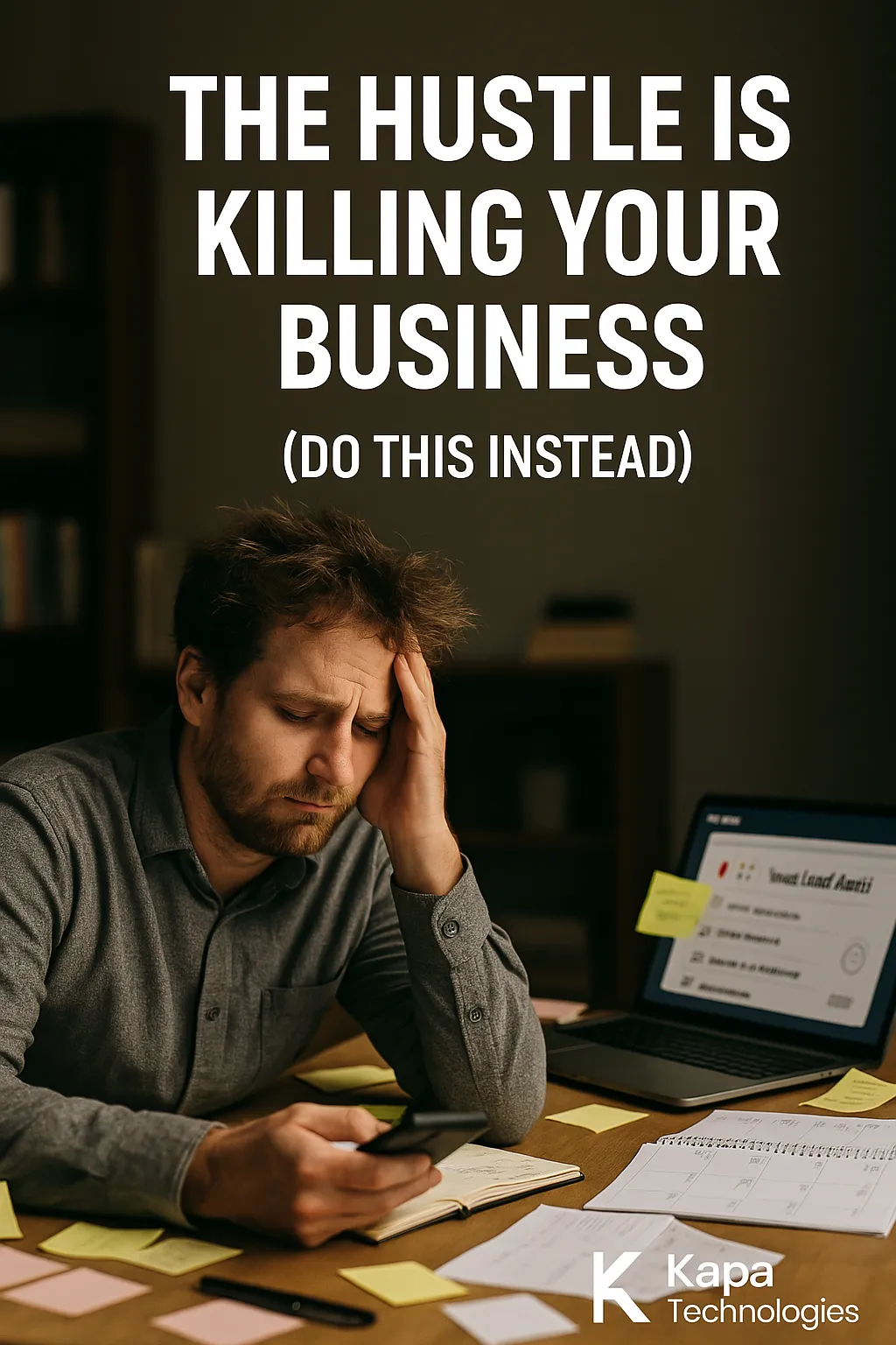 The Hustle Is Killing Your Business (Do This Instead)