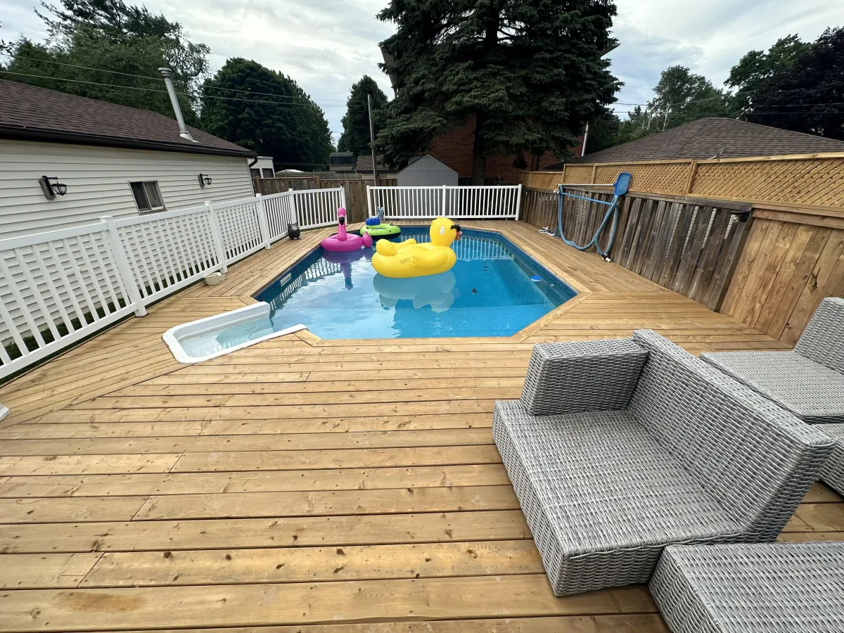 poolside hardscaping niagara