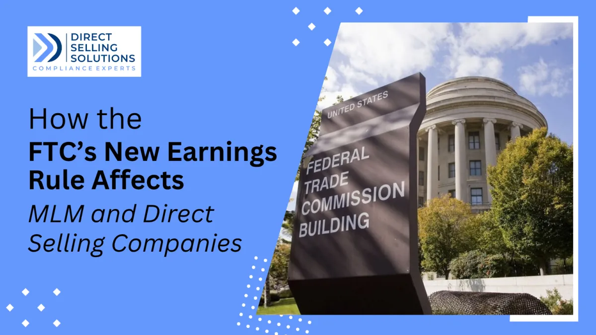 FTC’s New Earnings Rule Affects MLM