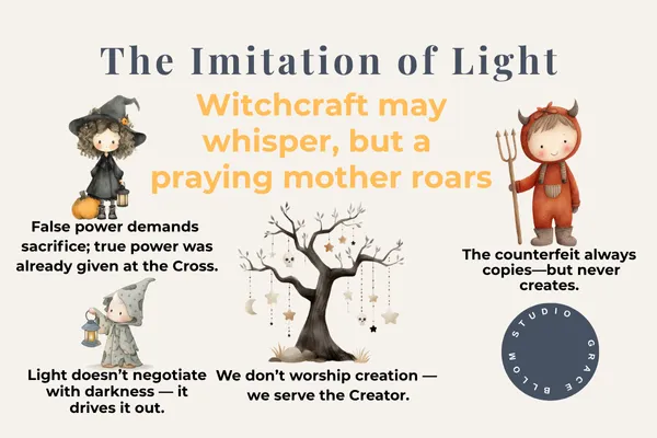 Shield Your Kids From Darkness: A Mom’s Ultimate Bible Guide to Expose Witchcraft & Walk in Light
