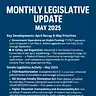 Monthly Legislative Update: May 2025