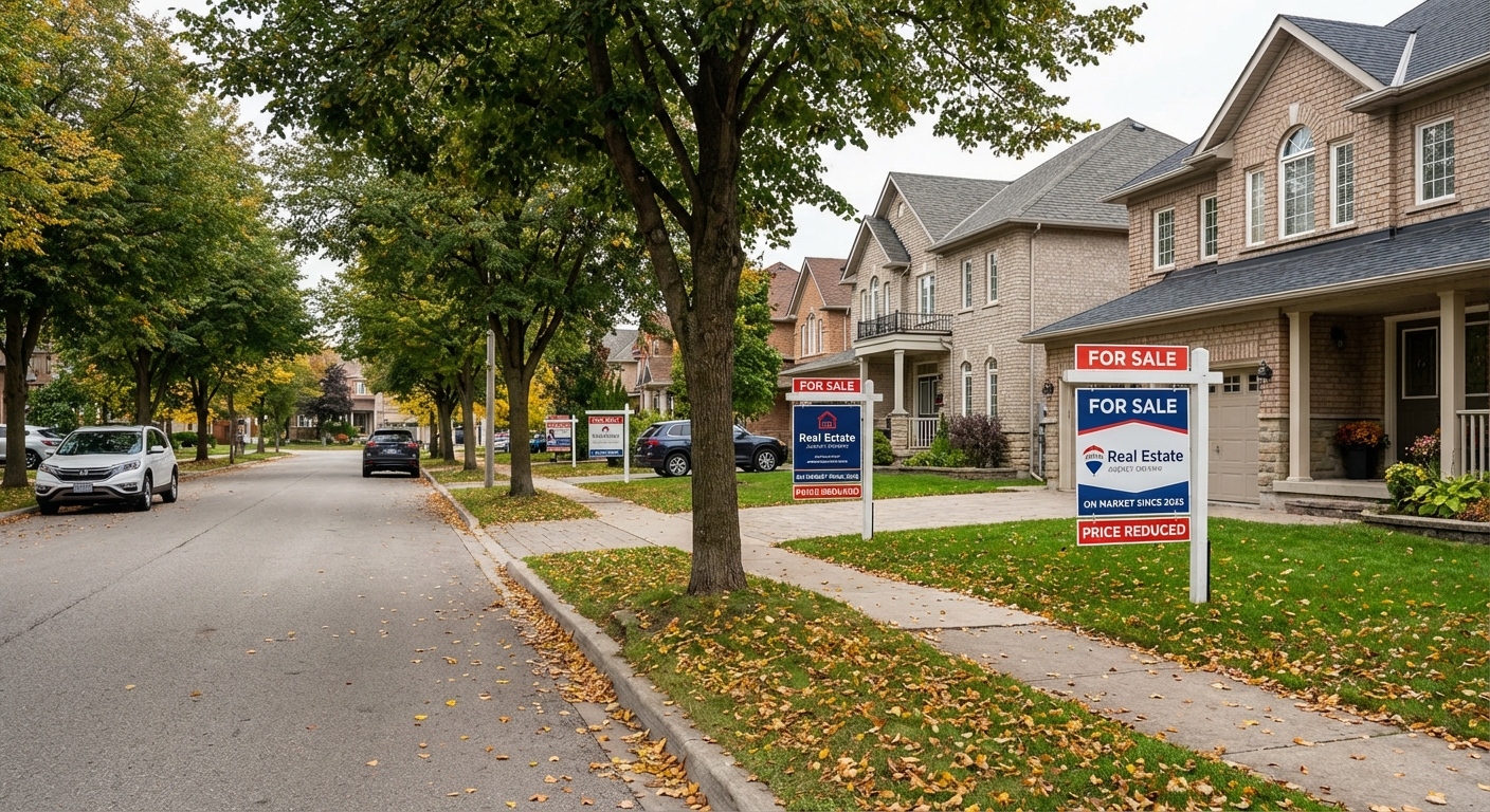 Why Glen Abbey homes sit unsold for months in 2026 — Oakville real estate market update