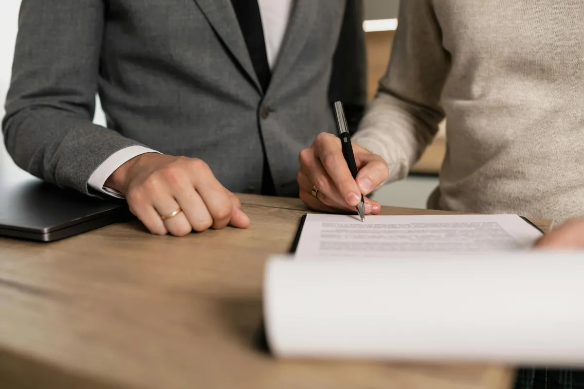 Contract signing
