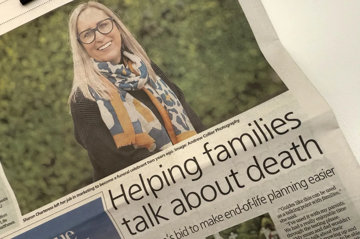 image of article in the paper