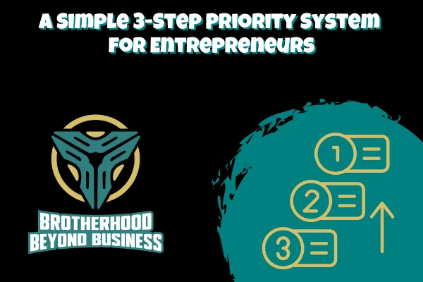 A Simple 3-Step Priority System for Entrepreneurs