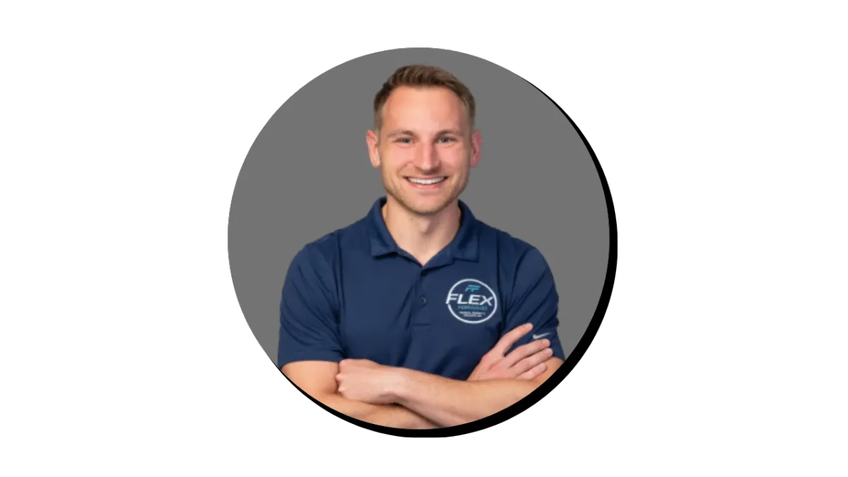 Dr. Jake Giese, Doctor of Physical Therapy and founder of Flex Forward Physical Therapy, featured guest on the Brotherhood Beyond Business Podcast discussing performance rehab and business leadership.