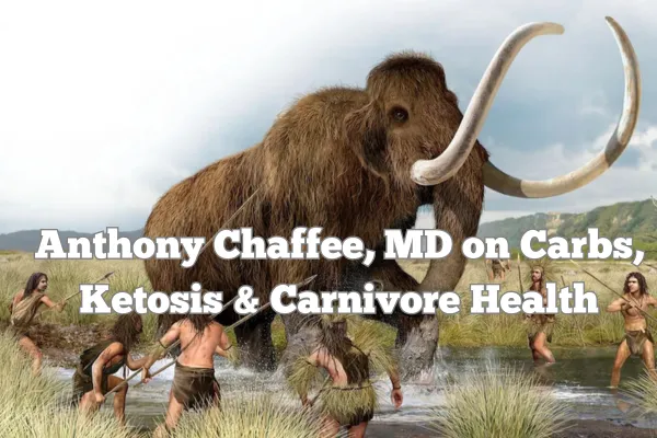 Anthony Chaffee, MD on Carbs, Ketosis & Carnivore Health