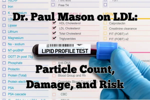 Dr. Paul Mason on LDL: Particle Count, Damage, and Risk