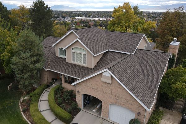 North Salt Lake Utah two-story home with premium architectural asphalt shingle roof