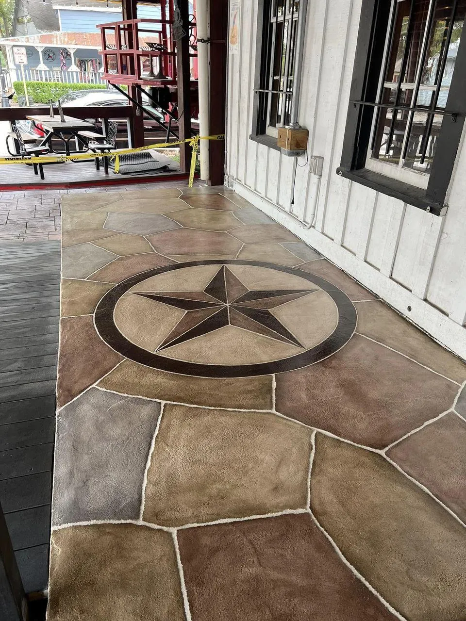 What is the most cost effective concrete patio?