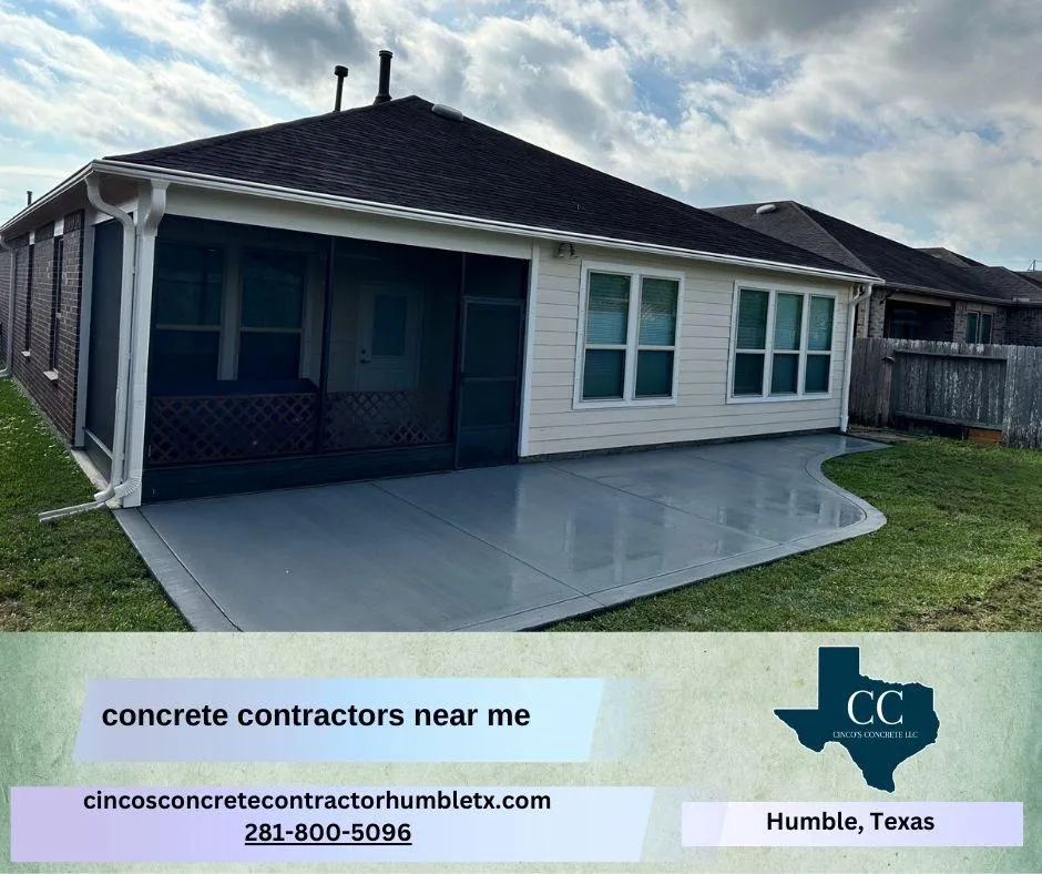 What does a concrete contractor do?