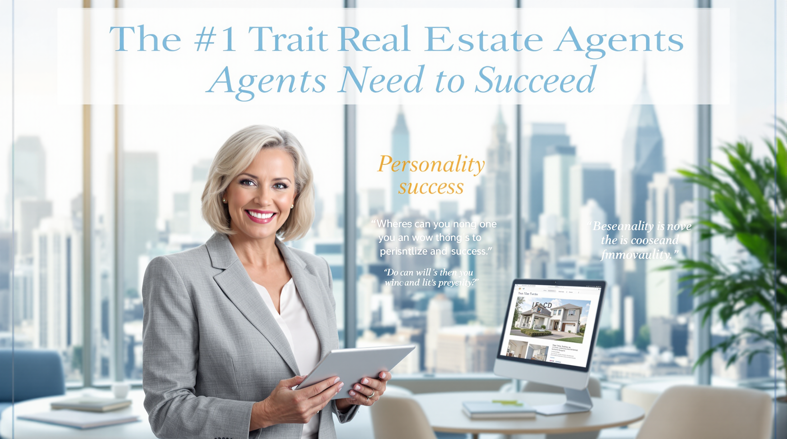 The #1 Trait Real Estate Agents Need (It's Not What You Think)