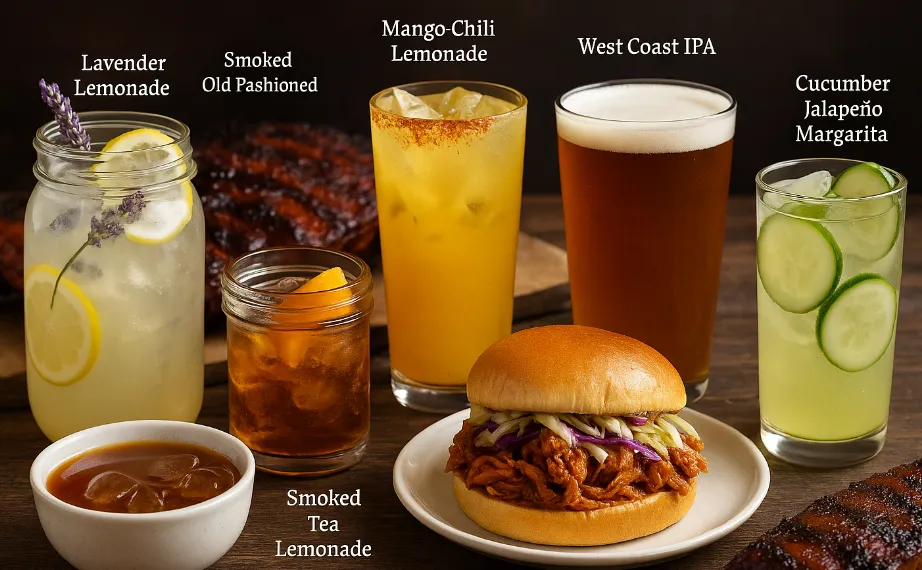 Spring Sippin’ & Smokin’: The Best Drinks to Pair with BBQ at Bacon-n-Bourbon