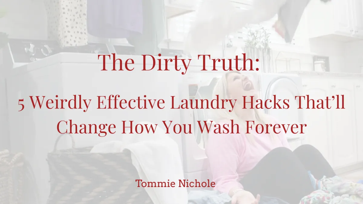 The Dirty Truth: 5 Weirdly Effective Laundry Hacks That’ll Change How You Wash Forever