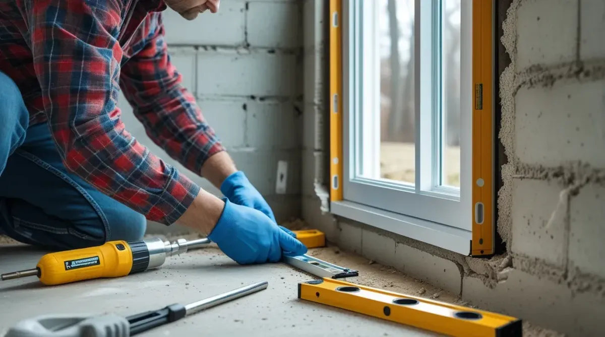 how to install replacement basement windows