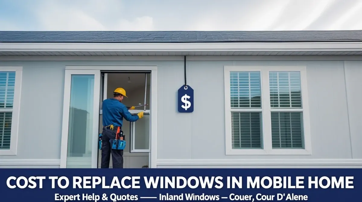 cost to replace windows in mobile home