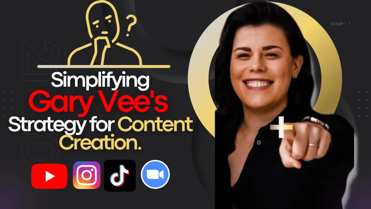 Time-saving tips for creating a high volume of quality content in a short amount of time, inspired by Gary Vaynerchuk's advice.