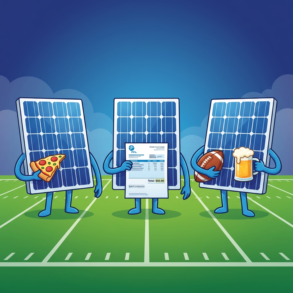 From Gridiron to Green Power: How the Super Bowl Goes Solar