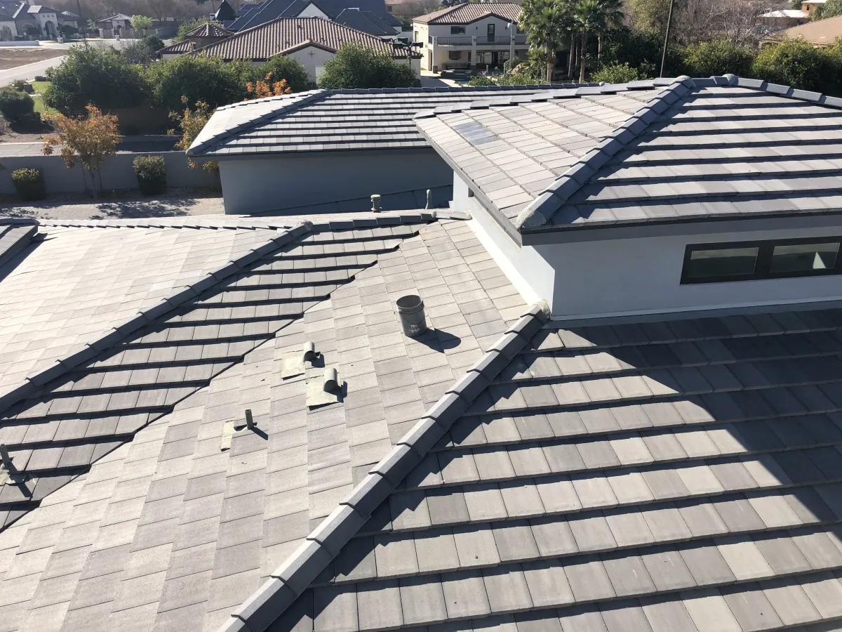 newly done roofing job in arizona