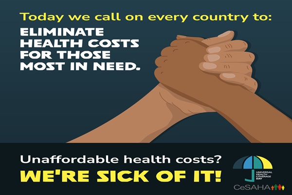 CeSAHA Statement International Universal Health Coverage Day