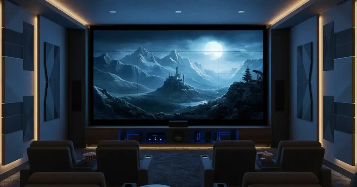 Indoor LED Screen for Premium Home Viewing