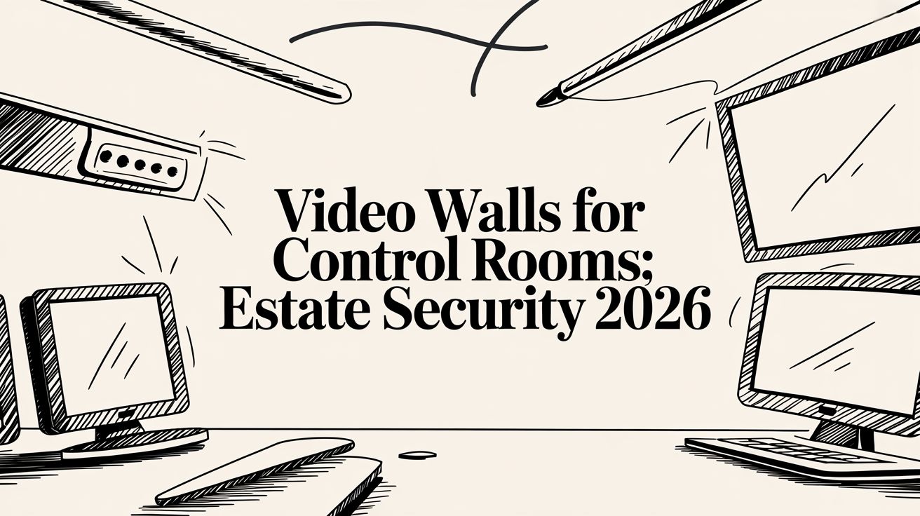 Video Walls for Control Rooms: Estate Security 2026