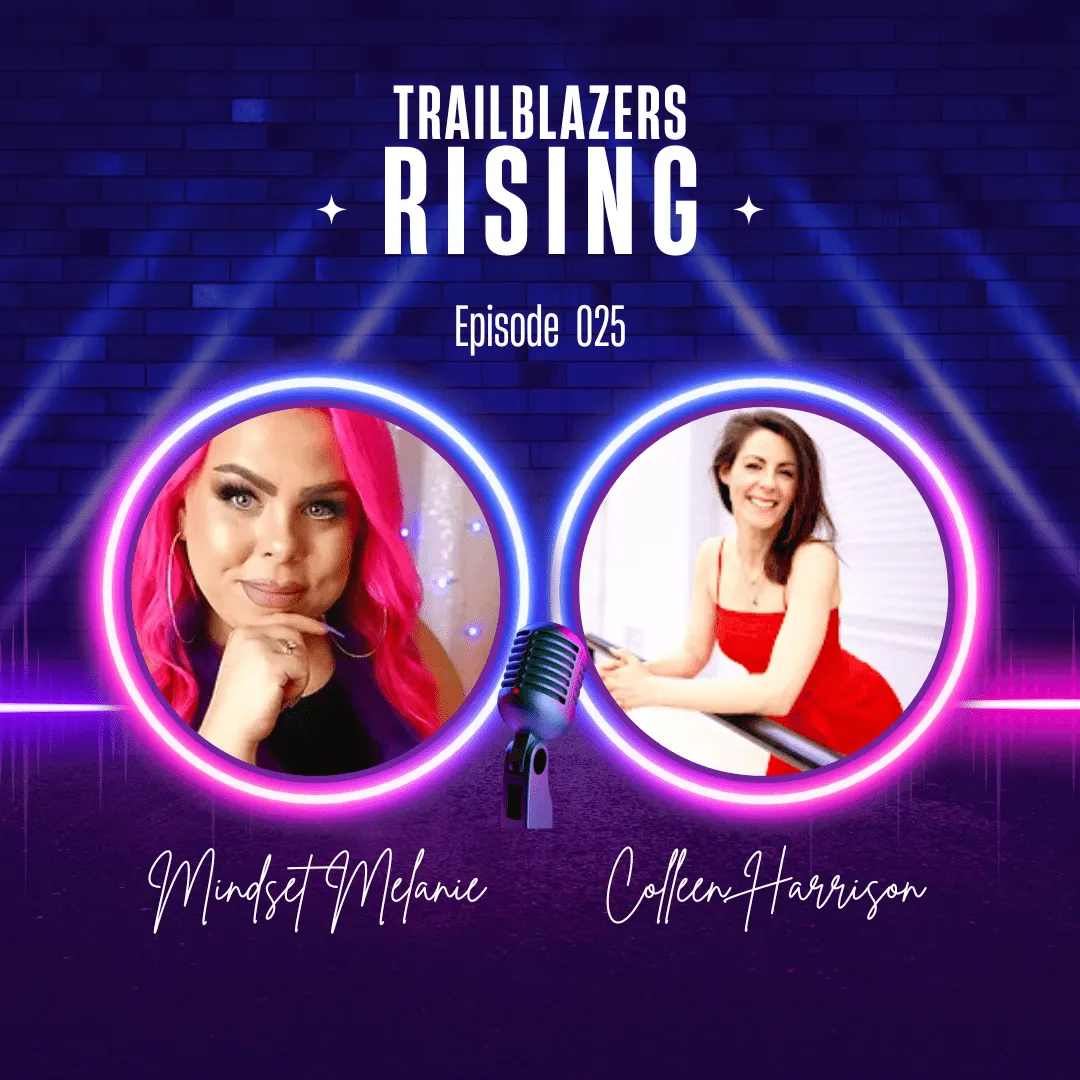 Colleen Harrison, neurodivergent astrologer and creator of Neurospicy Astrology, discussing entrepreneurship and astrological insights for the ADHD and autistic community on Trailblazers Rising podcast