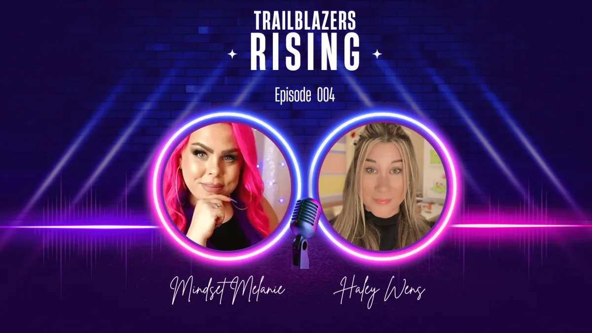 Occupational therapist Haley Wens discussing the six unique capacities of neurodivergent children and activity analysis on Trailblazers Rising podcast with host Melanie Branch