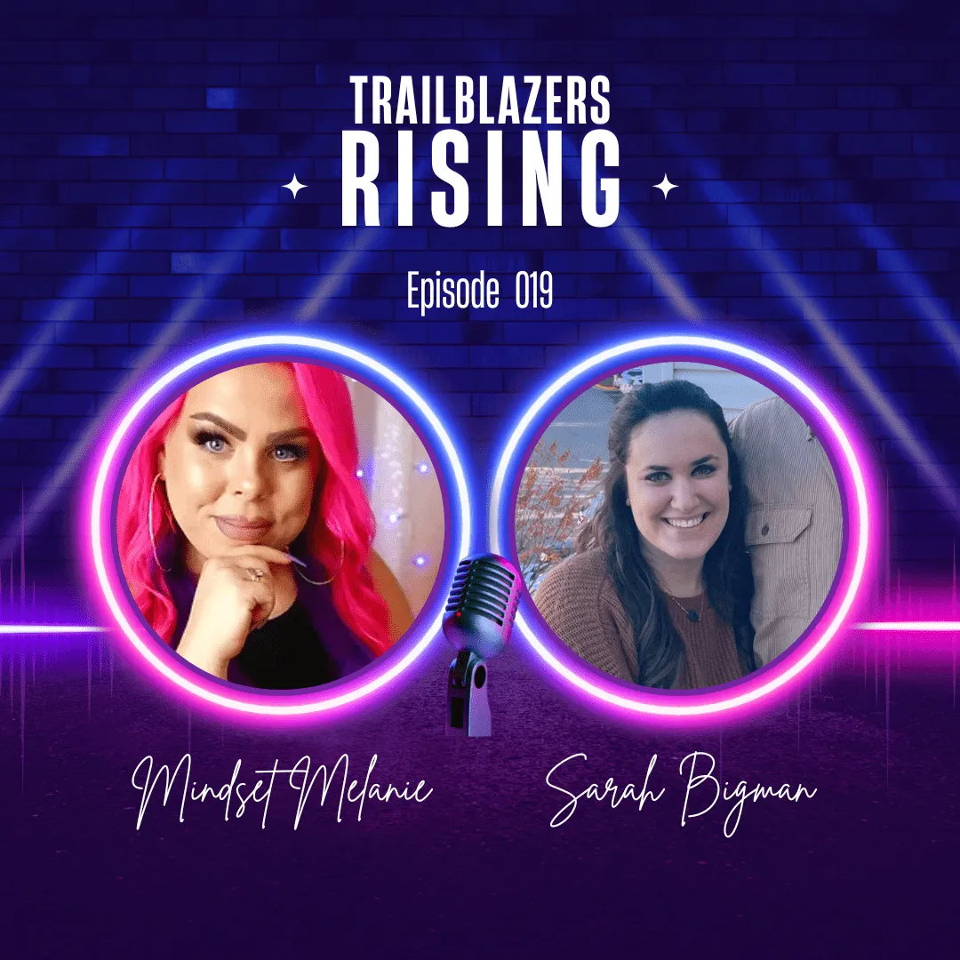 Sarah Bigman, licensed therapist and functional medicine practitioner, speaking on Trailblazers Rising podcast about integrative health approaches for neurodivergent entrepreneurs