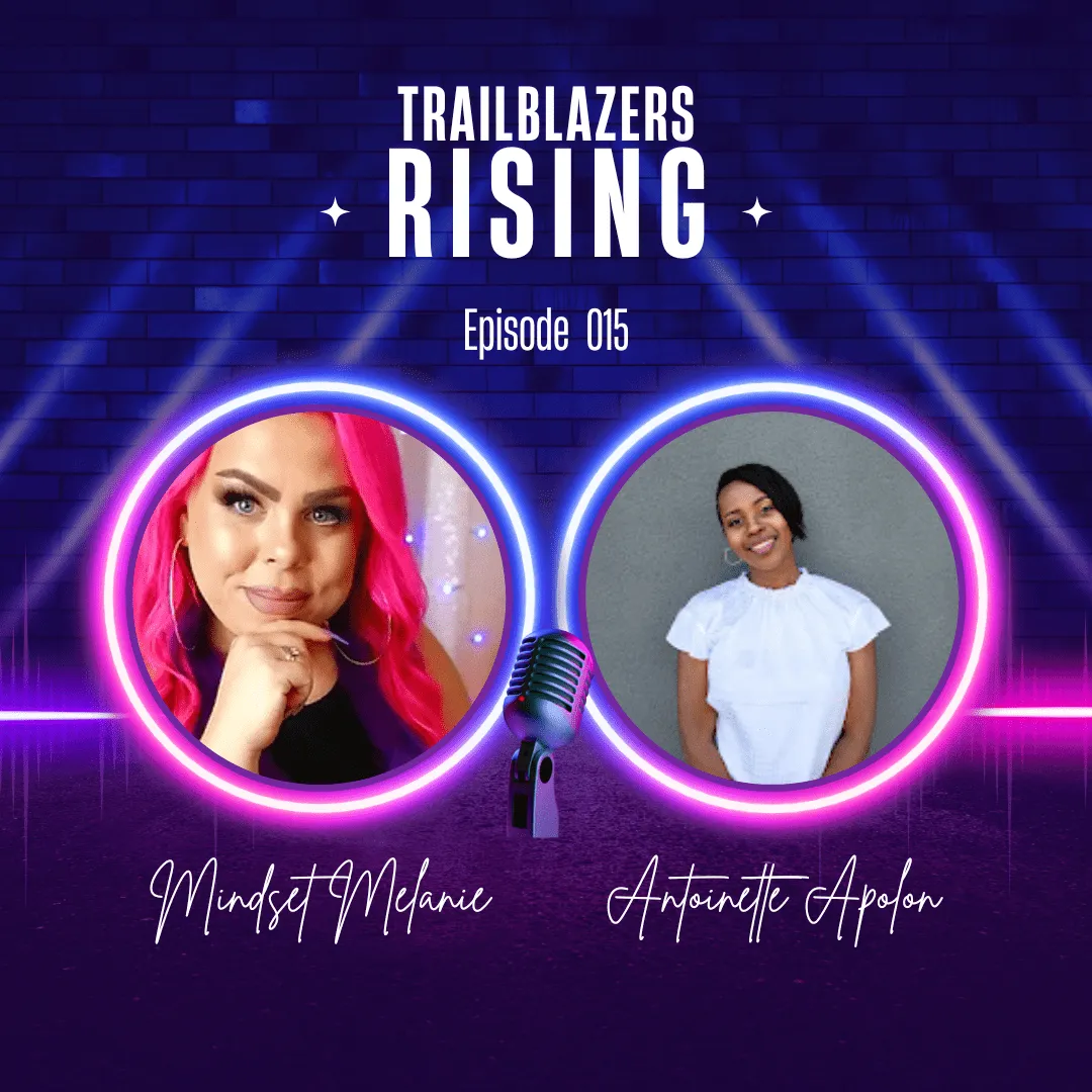 Antoinette Apolon, real estate investor and entrepreneur, sharing tax deed investing strategies and self-care tips for business owners on Trailblazers Rising podcast