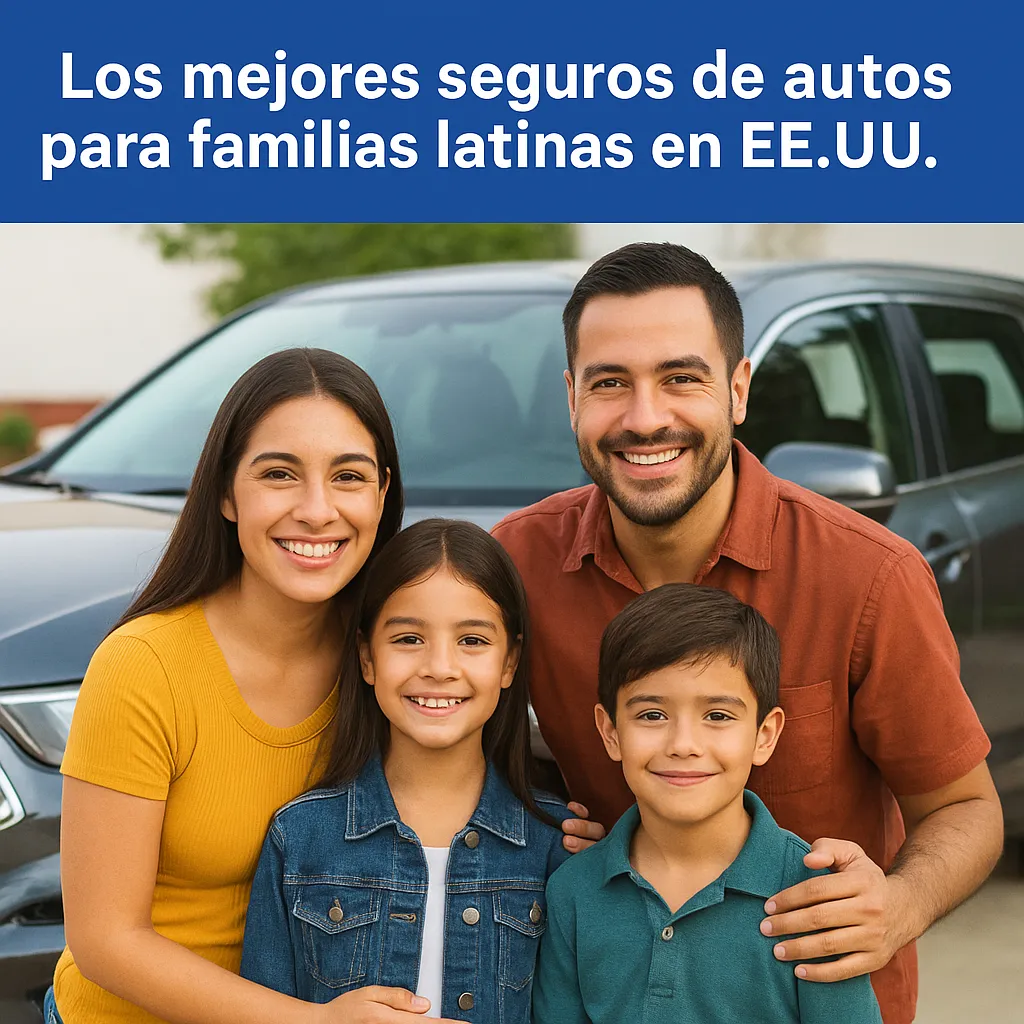 Los mejores seguros de autos para familias latinas en EE.UU.