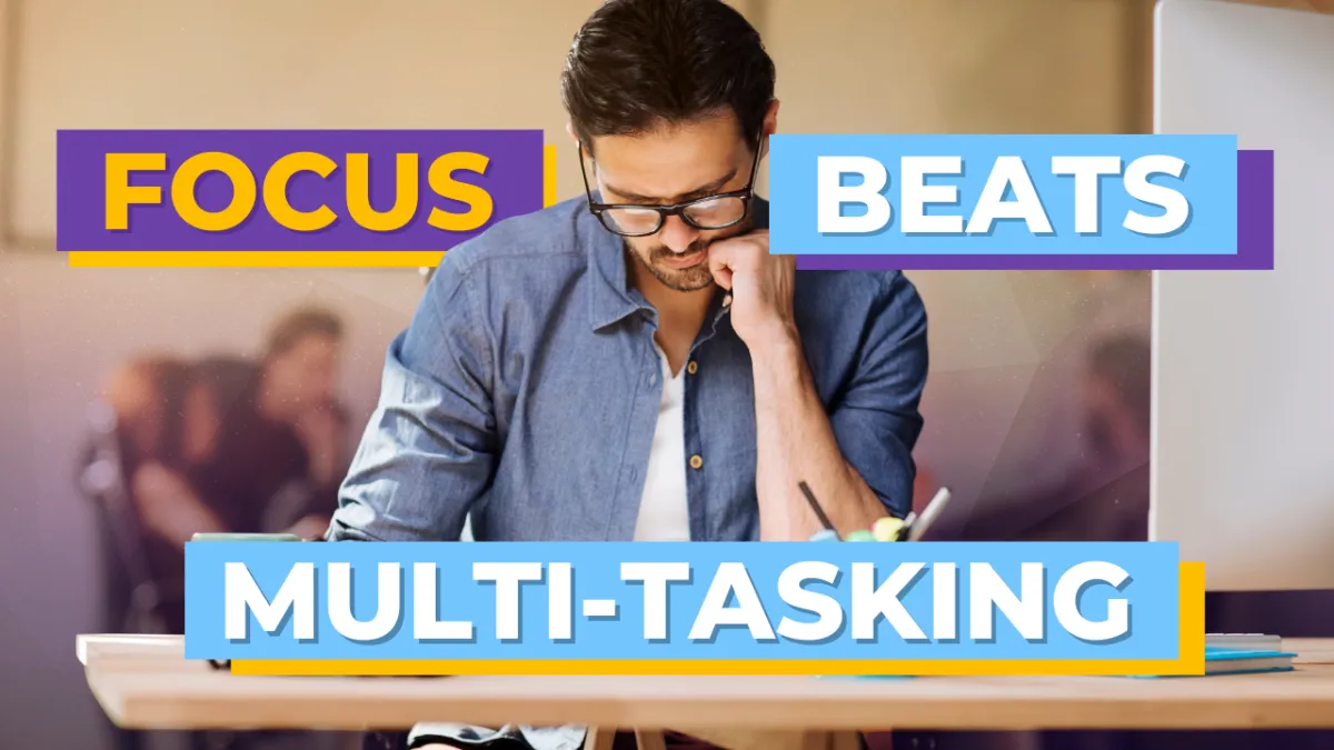 How Salespeople Can Beat Context Switching and Stay Focused