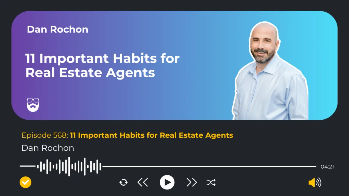habits for successful real estate agents