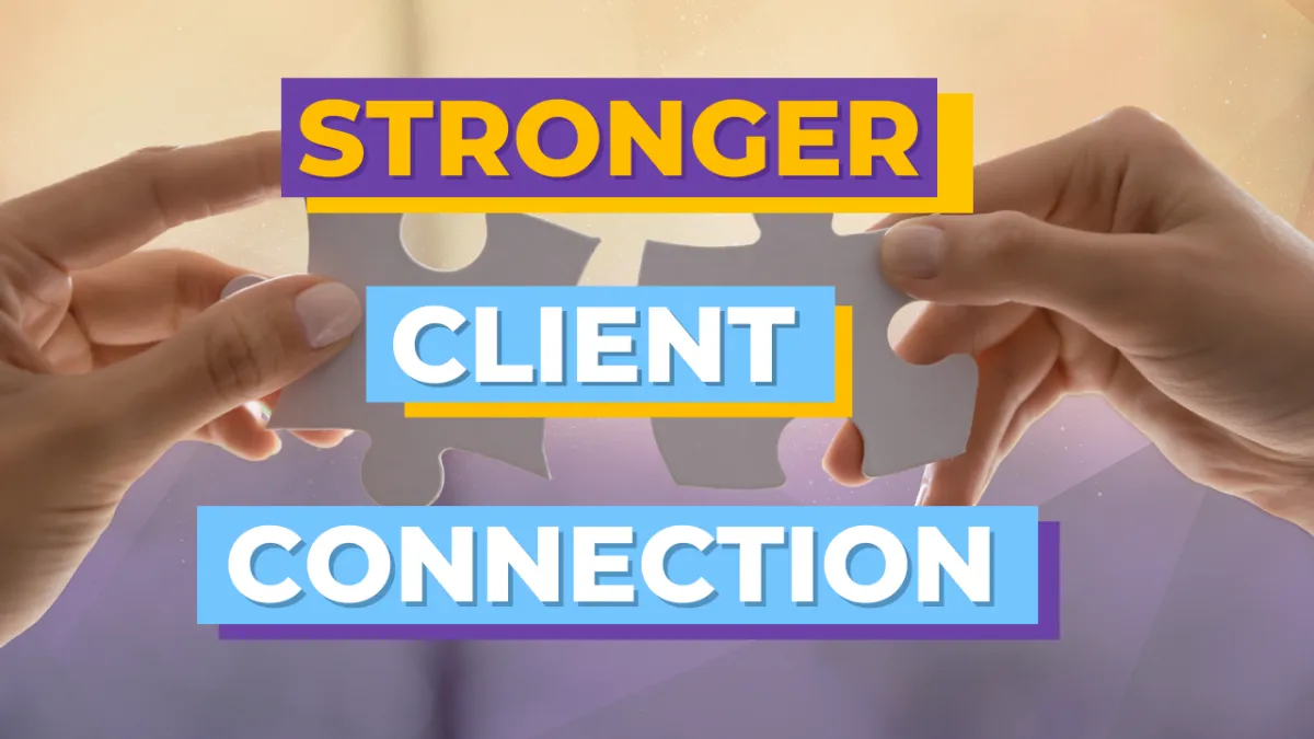 Salesperson building strong client relationship handshake