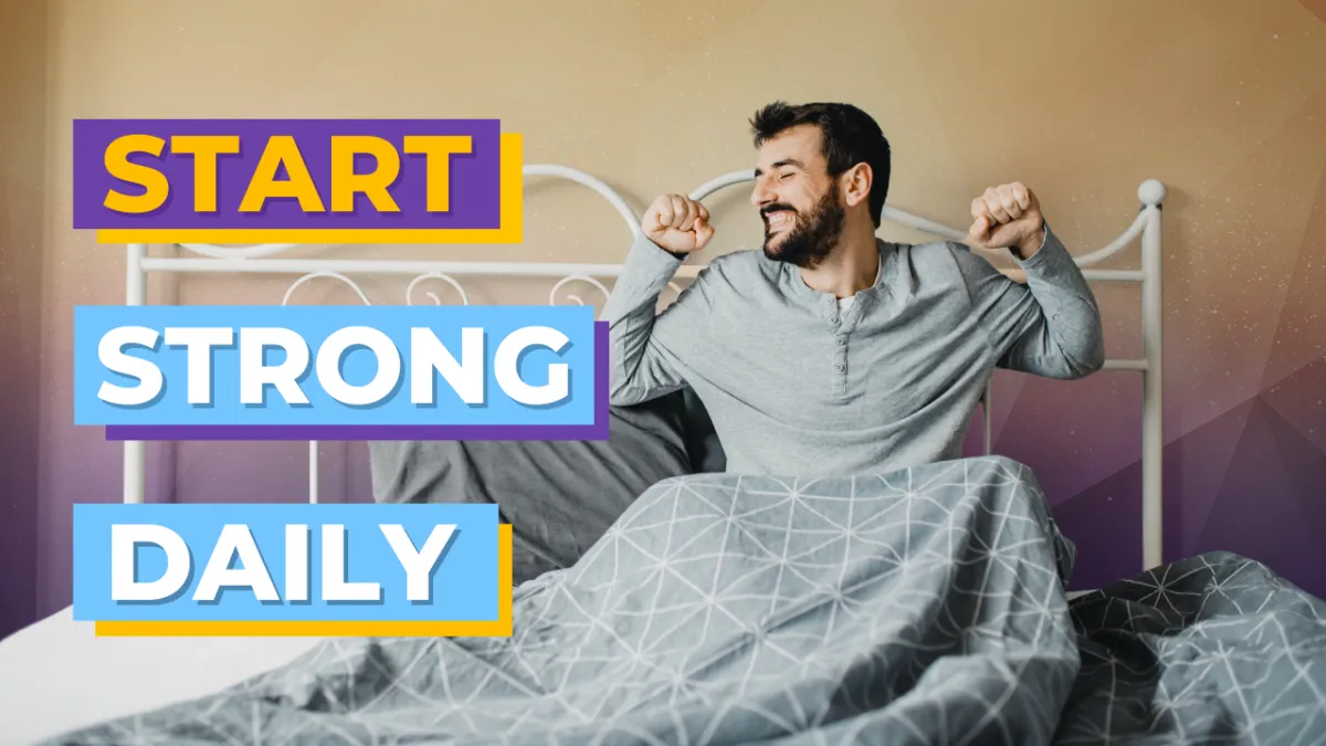 Morning routine for salespeople