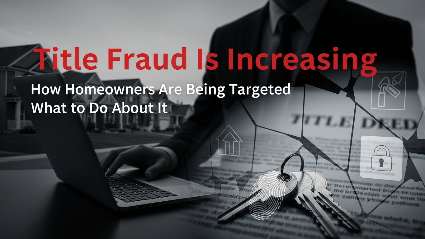 Title Fraud Is on the Rise: What Every Homeowner Needs to Know