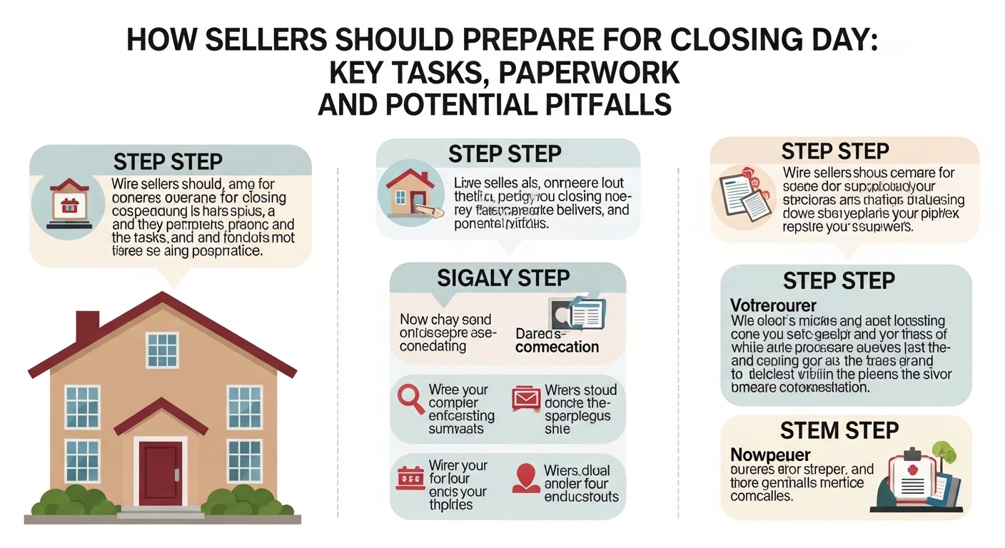 How Sellers Should Prepare for Closing Day: Key Tasks, Paperwork, and Potential Pitfalls