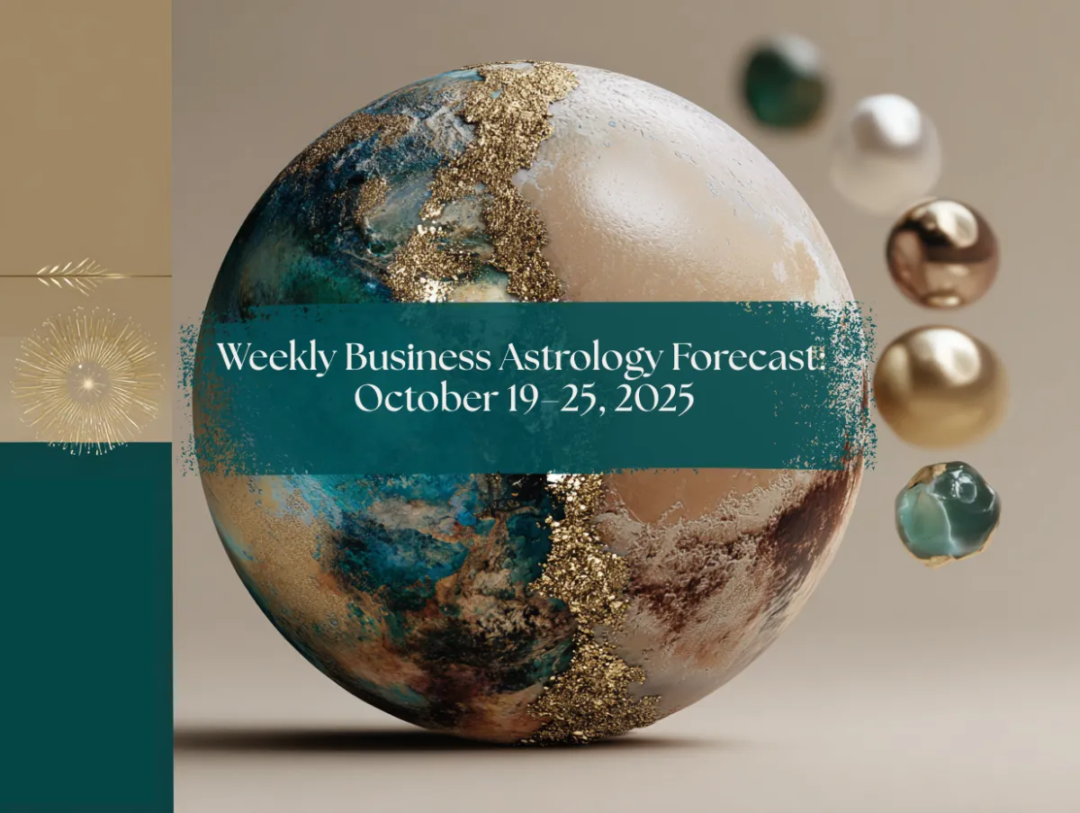 Astrology for Business: October 19–25, 2025