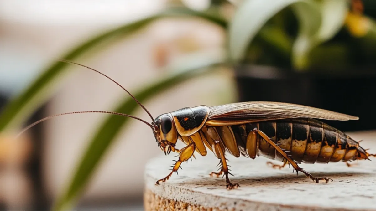 An image of a roach