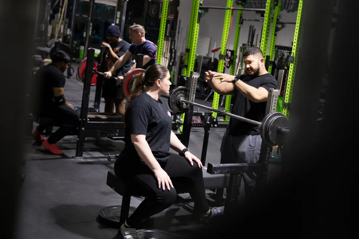 commercial gym interaction