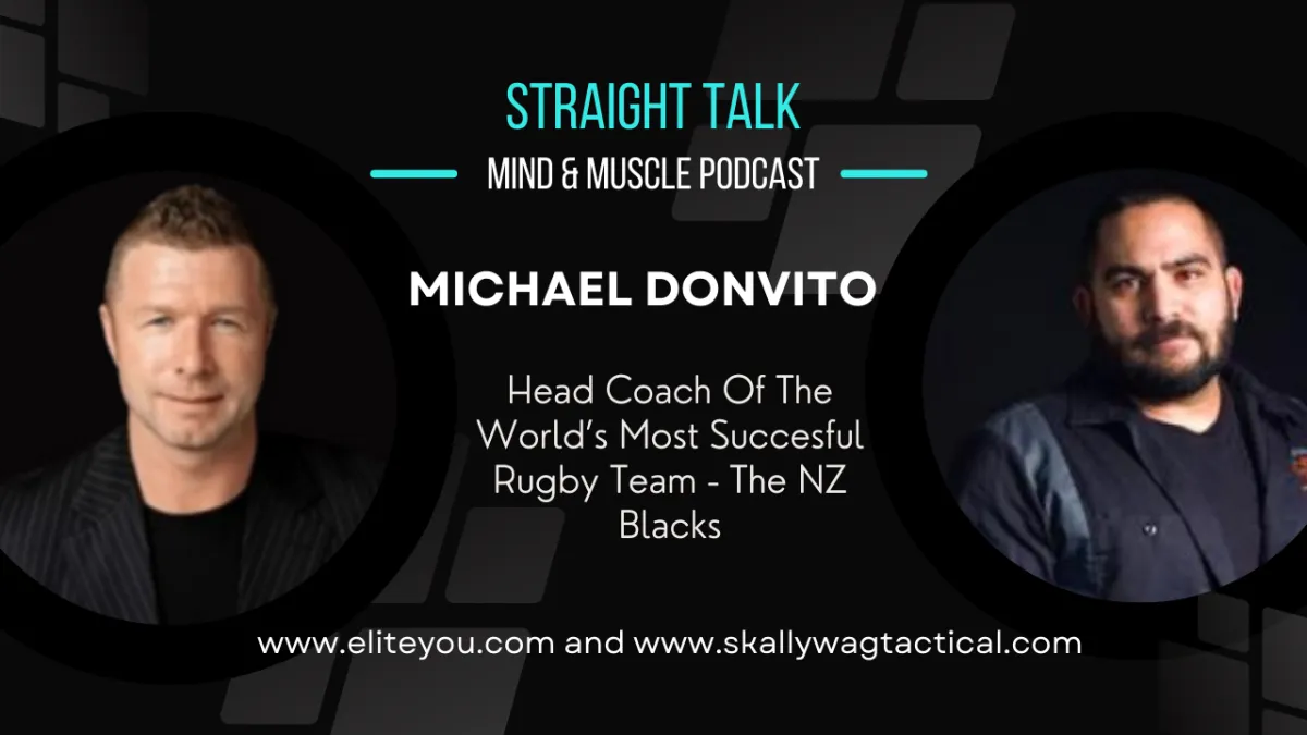 Michael Donvito 5th Degree BJJ Black Belt and Expert Trainer for US Special Forces   www.skallywagtactical.com and www.eliteyou.com