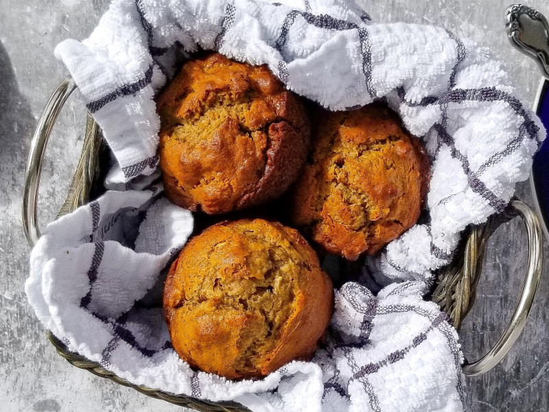 Ginger, carrot and apple muffins – low histamine