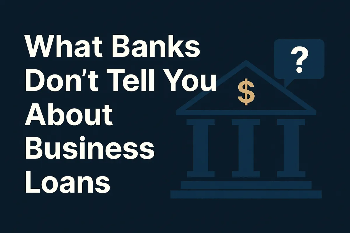 What Banks Don’t Tell You About Business Loans