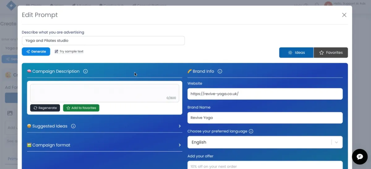 AI Ads: Create Ad Campaigns Using Ad Liftoff’s AI Prompt Generator