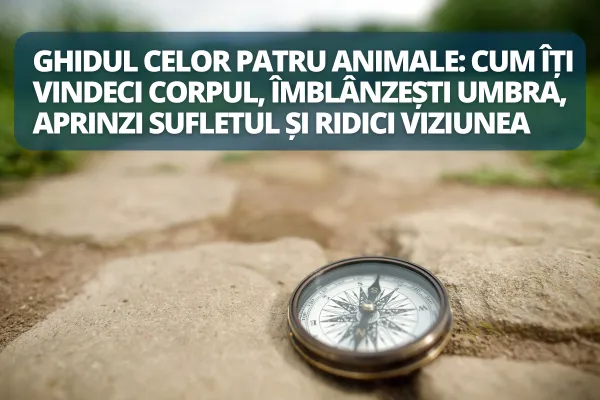 Ghidul celor Patru Animale: cum îți vindeci corpul, îmblânzești umbra, aprinzi sufletul și ridici viziunea