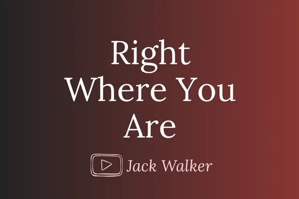 Person walking on a forest path, symbolizing trust in their journey.